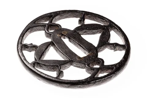 Detalle de Tsuba · Owari