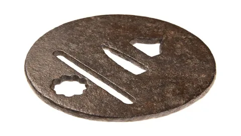 Detalle de Tsuba · Ko-Tōshō