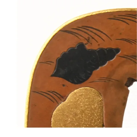 Detalle de Tsuba · Kaga