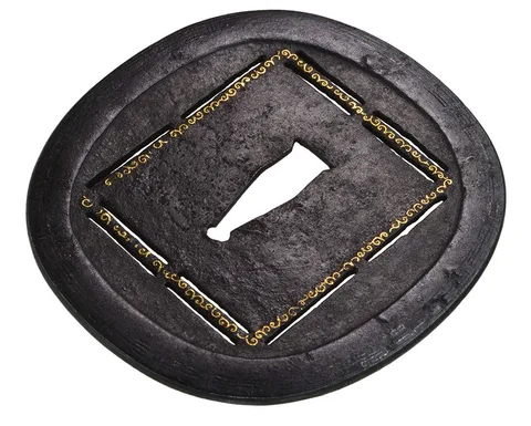 Dettaglio di Tsuba · Umetada