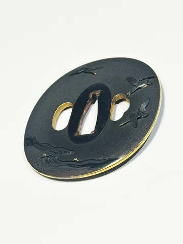 Guarniciones de Tsuba · Kawa Hidekuni (Tenkōdō)