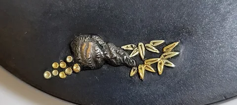 Detalle de Tsuba · Tōjusai Masakatsu