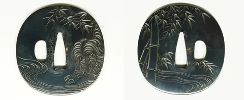 Guarniciones de Omi no Kami Minamoto Hisamichi