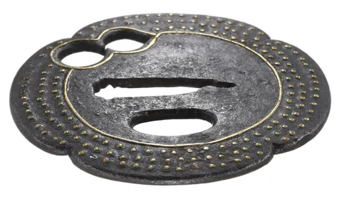 Dettaglio di Tsuba · Ōnin