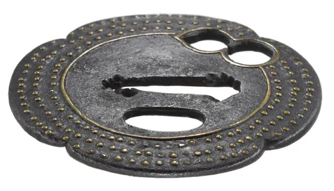 Dettaglio di Tsuba · Ōnin