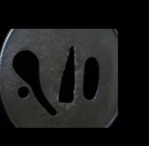 Detalle de Tsuba · Ko-Katchūshi