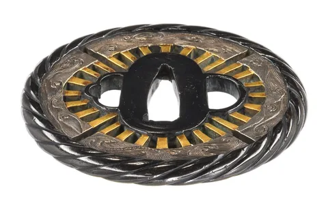 Detalle de Tsuba · Ko-Kinkō