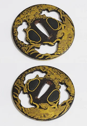 Guarniciones de Tsuba · Awa Shōami (Awa kenjō)