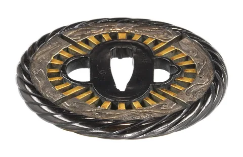 Detalle de Tsuba · Ko-Kinkō