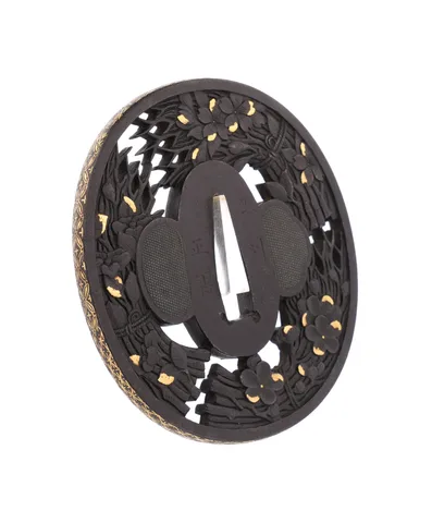 Detail von Tsuba · Masachika (Bushū Itō)