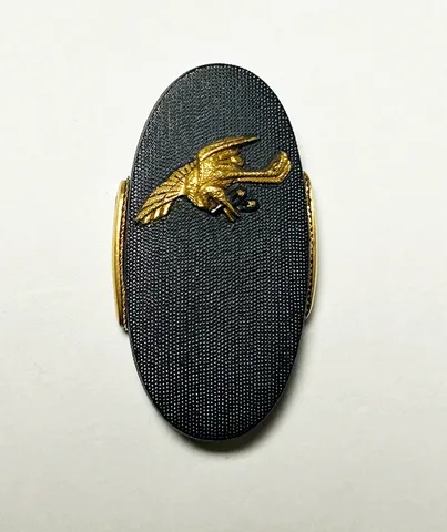 Detalle de Tsuba y fuchi-kashira · Gotō Mitsuaki