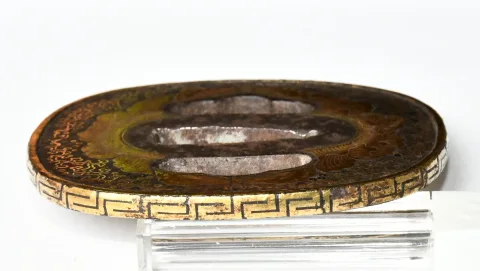 Dettaglio di Tsuba · Edo Higo