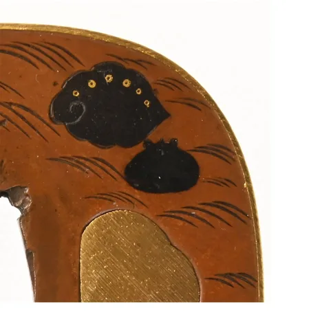 Detalle de Tsuba · Kaga