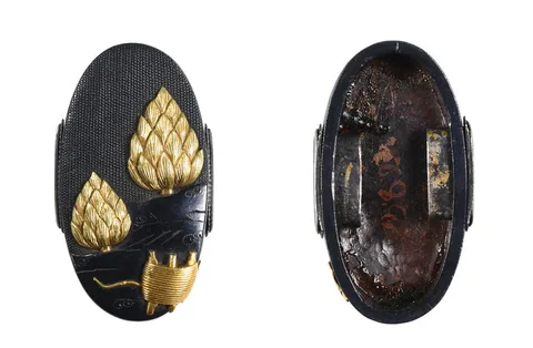 Guarniciones de Fuchi-kashira · Sano Naoyoshi