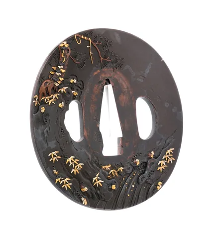 Guarniciones de Tsuba · Yoshimichi
