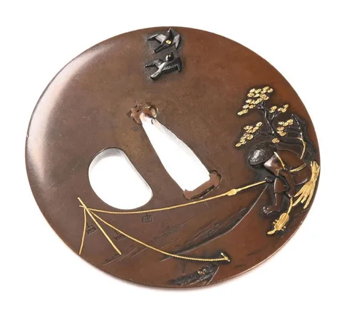 Guarniciones de Tsuba · Iwamoto Hirotoshi