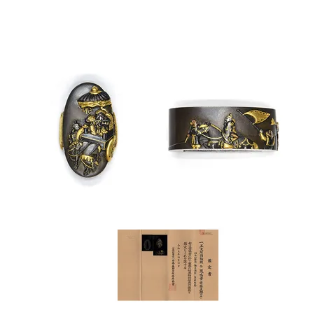 Beschläge von Fuchi-kashira · Saitō Masaoki