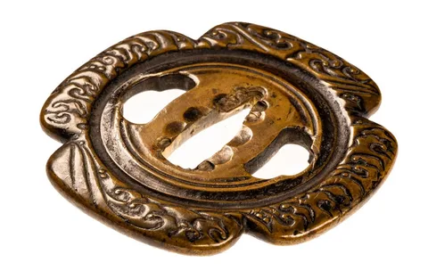 Detail von Tsuba · Hirata Hikozō (zugeschrieben)
