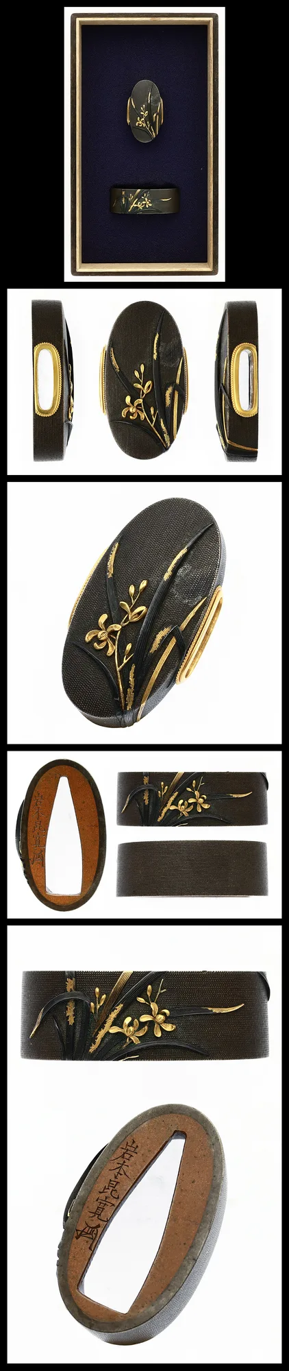 Guarnizioni di Fuchi-kashira · Iwamoto Konkan