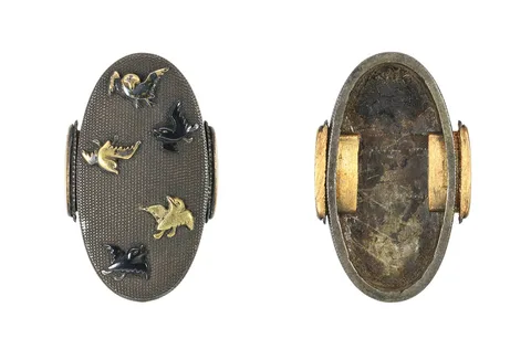 Guarnizioni di Fuchi-kashira · Hōgen Yasuchika