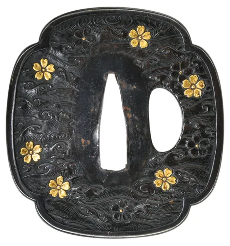Beschläge von Tsuba · Kyō-kinkō