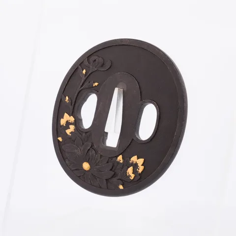 Guarniciones de Tsuba daishō · Suruga Takaoki