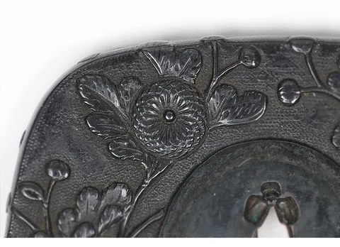 Detalle de Tsuba · Ko-Kinkō