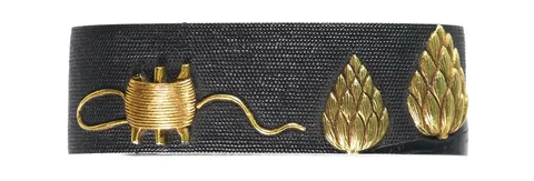 Detalle de Fuchi-kashira · Sano Naoyoshi