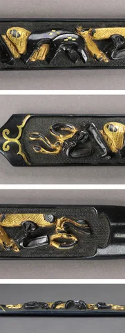 Detalle de Kōgai · Gotō Jōshin (den)