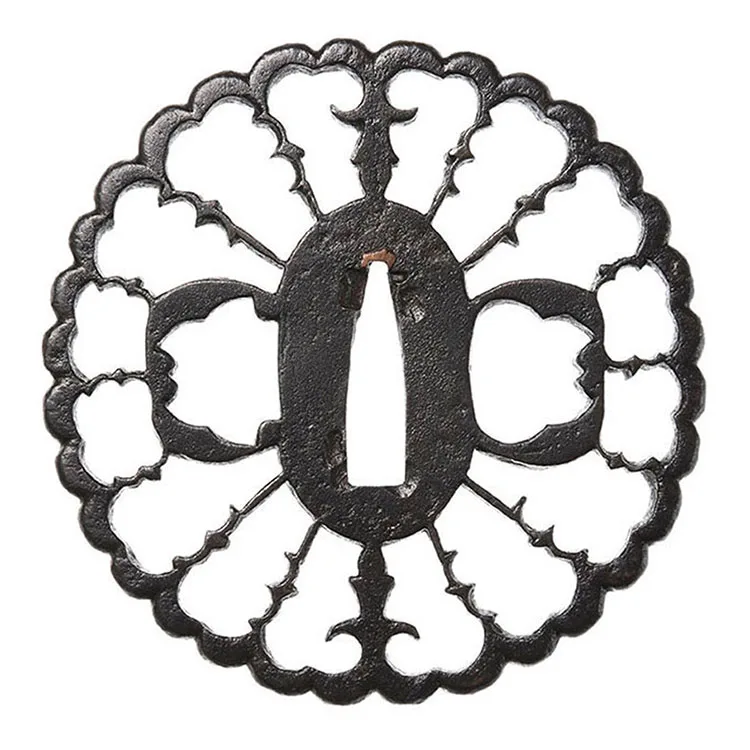 Guarniciones de Tsuba · Kyō-sukashi