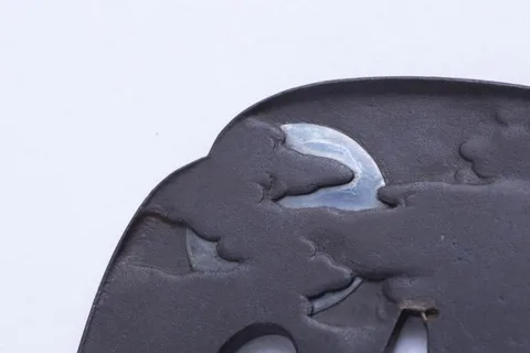 Detalle de Tsuba · Tokuoki