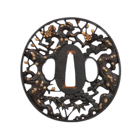 Guarniciones de Tsuba · escuela Tetsugendō
