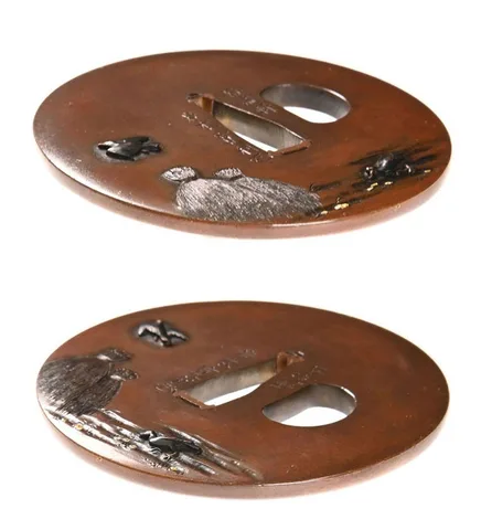 Detalle de Tsuba · Iwamoto Hirotoshi