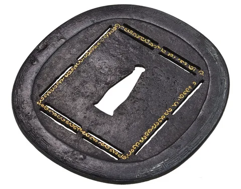 Dettaglio di Tsuba · Umetada