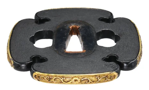 Detalle de Tsuba · Mino