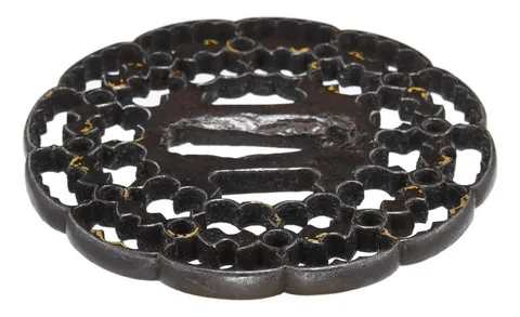 Detail von Tsuba · Kyō-Shōami