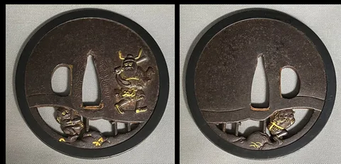 Guarnizioni di Tsuba · Nara Kozaemon