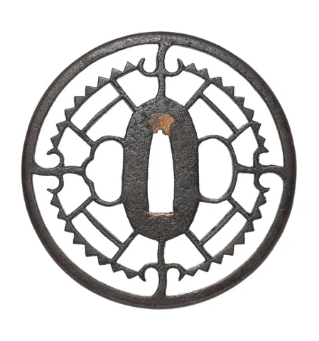 Guarniciones de Tsuba · Kyō-sukashi