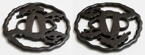 Detail von Tsuba · Kamiyoshi Fukanobu