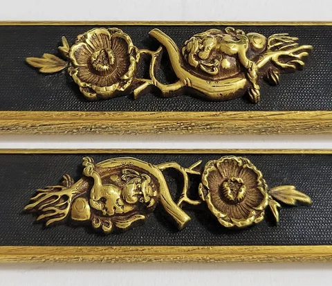 Detalle de Kozuka · Kyō-kinkō