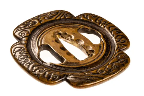 Detail von Tsuba · Hirata Hikozō (zugeschrieben)
