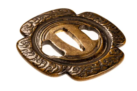 Detail von Tsuba · Hirata Hikozō (zugeschrieben)