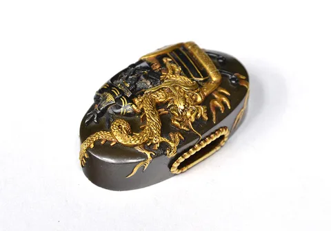 Detail von Fuchi-kashira · Saitō Masaoki